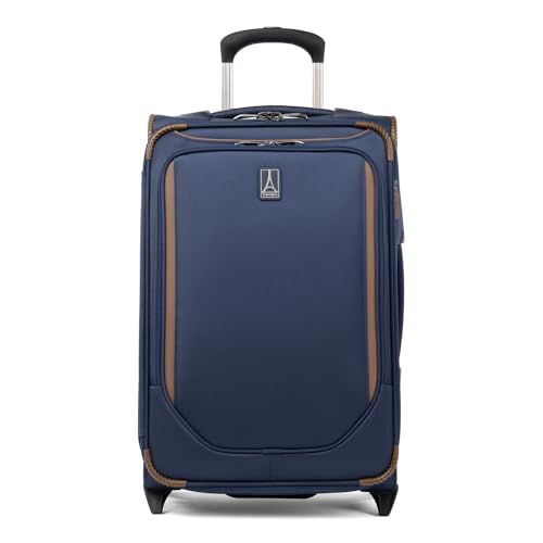 Travelpro Crew Classic rollaboard compared with Platinum Elite luggage