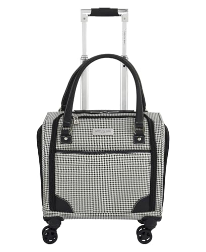 London Fog Cambridge houndstooth underseat bag for the Cambridge versus Mayfair comparison