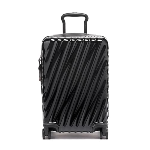 TUMI carry-on illustrating International versus Continental size choices