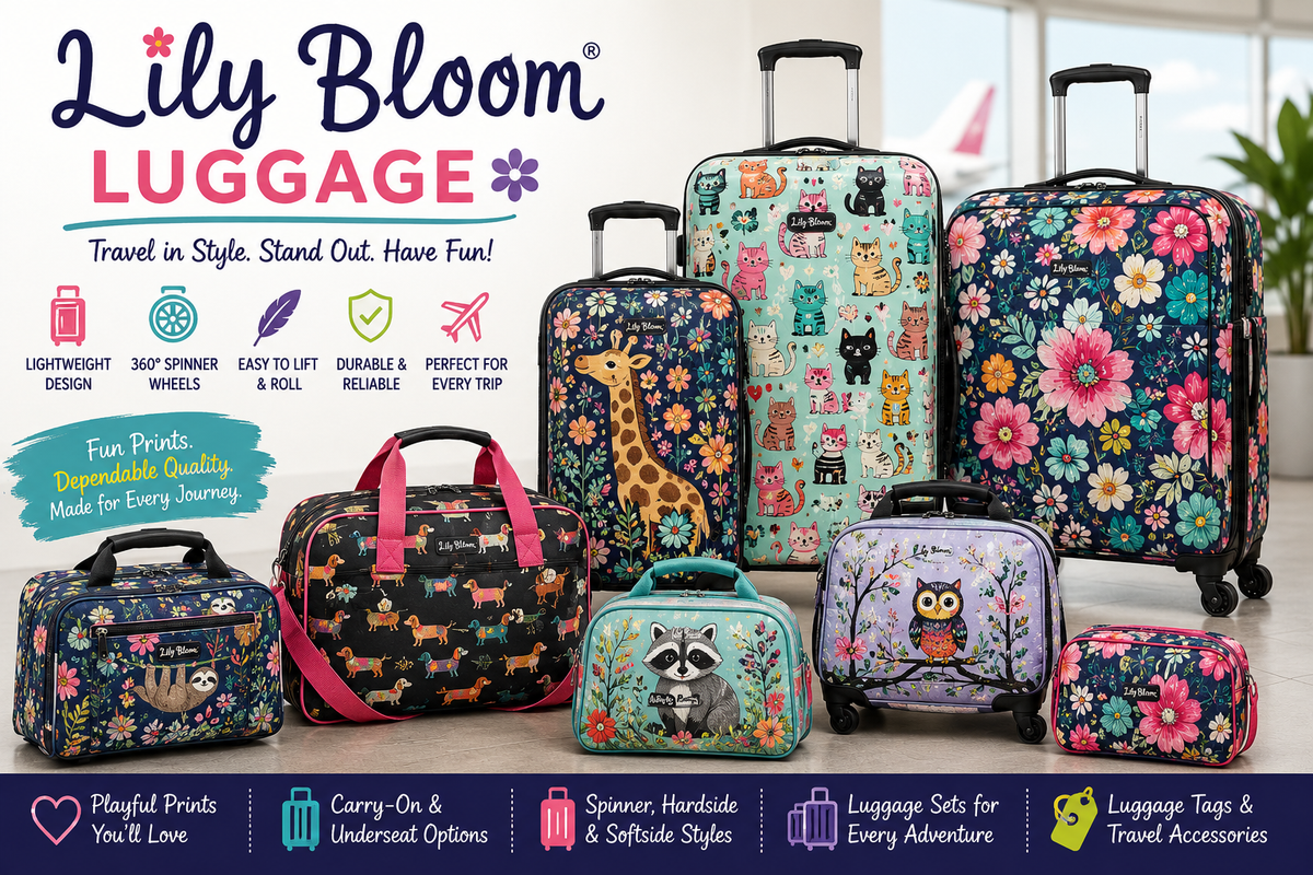 Featured image for Lily Bloom Luggage vs Vera Bradley Luggage: Which Is Better?