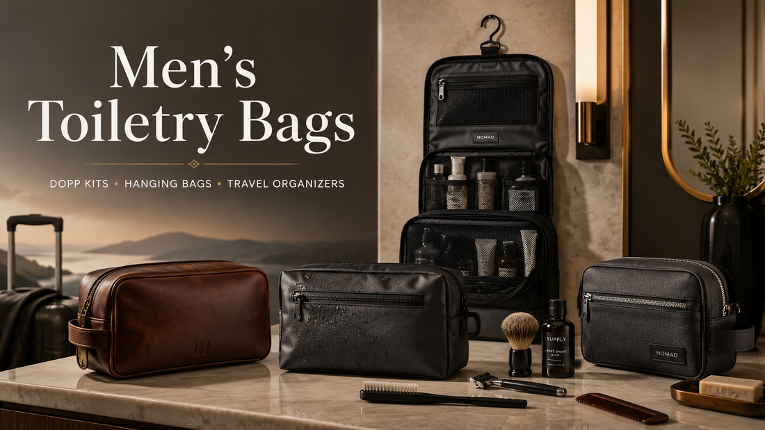 Featured image for Top Men's Toiletry Bags Reviewed: Best Picks for Every Traveler