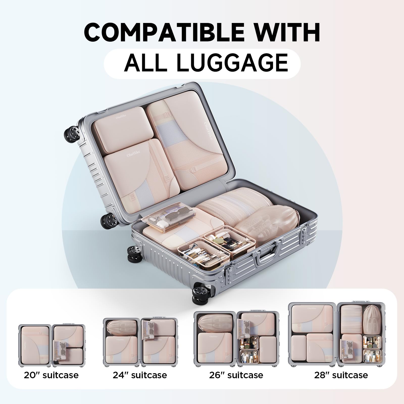 11 Set Packing Cubes for Travel,Storagebag