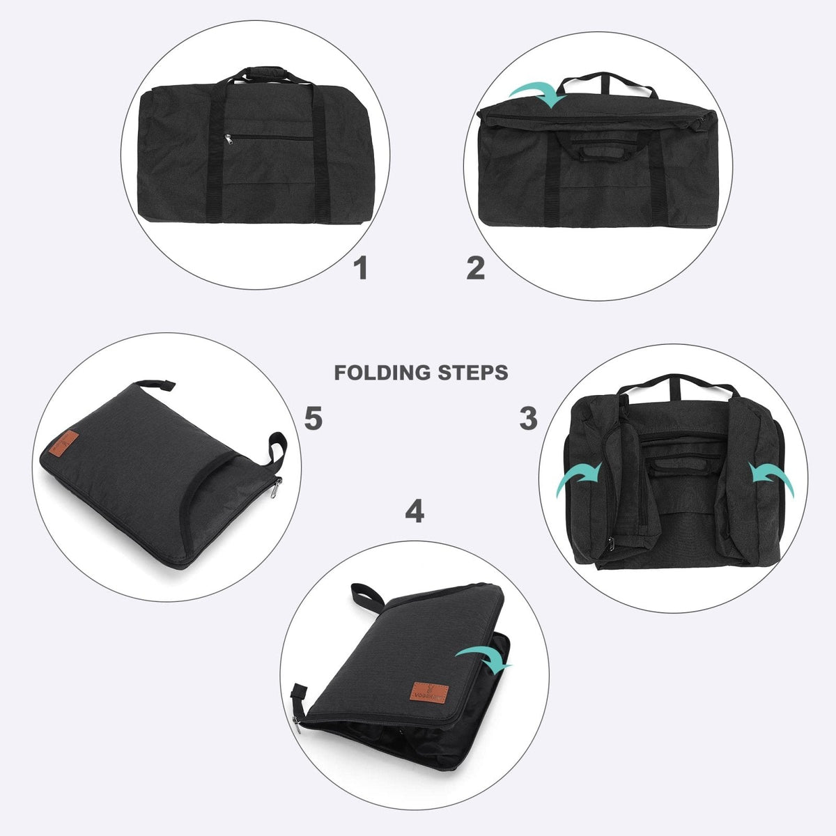 150L Large Waterproof Bag for Men Travel, Extra Large Trave Duffle Bag with Shoe Compartment for Men Women, Foldable Duffle Bag for Traveling, Gym Bag, Water Resistant & Tear - Resistant, Black
