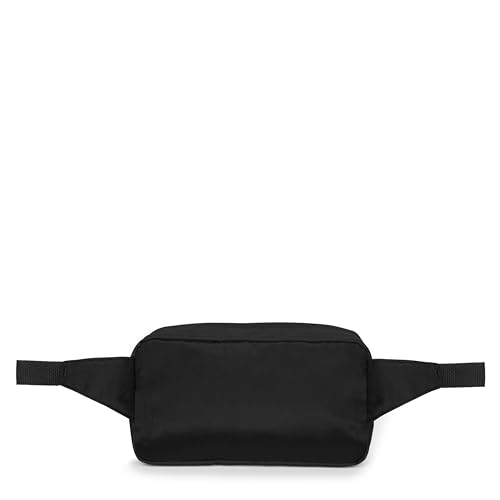 Eastpak Double Crossbody – 3L Water-Resistant Bag with Dual Front Zip Pockets, Adjustable Strap, Quilted Back, Black
