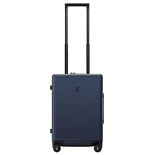 LEVEL8 Elegance Luggage Set, PC Matte Hardshell Suitcases - Navy Blue, 20/24 Inch