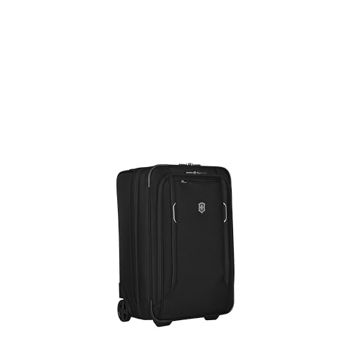 Victorinox Werks Traveler 6.0 Softside Upright Luggage, Black, Carry-On, Frequent Flyer (22")