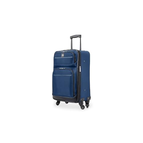 Skyway Luggage Seville 2.0 5-Piece SpinnerLuggage Set, Poseidon Blue