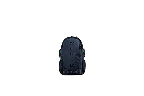 Razer Rogue v3 14" Gaming Laptop Backpack: Travel Carry On Computer Bag - Tear and Water Resistant - Mesh Side Pocket - Fits 14 inch Notebook - Black