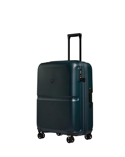 ANTLER Single Stripe Checked Medium Luggage, Indigo Blue, 26x18x12, 89L