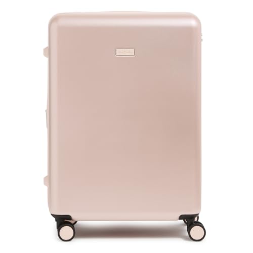 Hardside Rolling Suitcase Luggage, Rose Quartz, 26" Check In