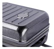 Harley-Davidson 26 in. Cruiser Hard Sided Expandable Wheeling Luggage, Charcoal