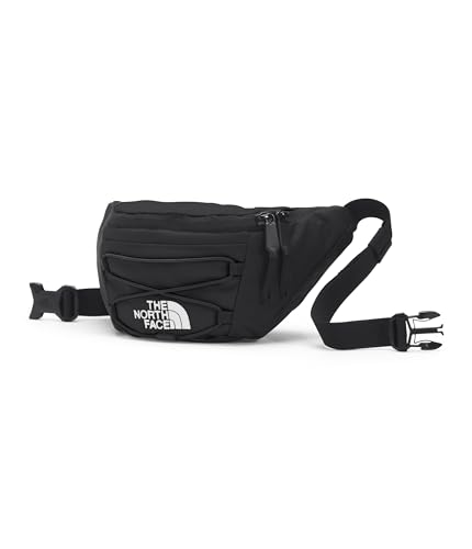 THE NORTH FACE Jester Lumbar Pack - Fanny Pack with Water Repellent Finish, 2.2 Liters, Crossbody Adjustable Strap, TNF Black-NPF, One Size