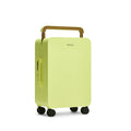 TUPLUS 20” Carry-On Hardside Luggage Lightweight ABS Travel Suitcase with Wide Handle Spinner Wheels TSA Combination Lock, Balance Series 2.0, Fresh Sprout Green