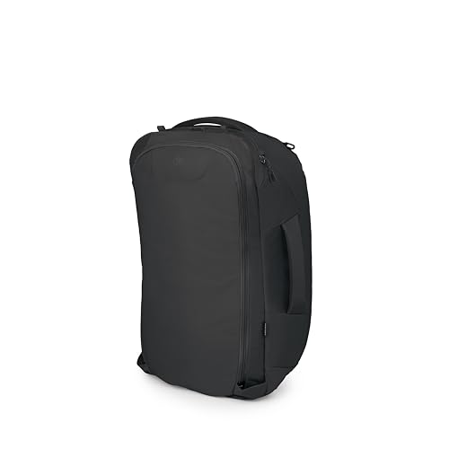Osprey Farpoint 40L Men's Travel Backpack - Carry On Bag with Laptop Sleeve and Toiletry Pocket, Black