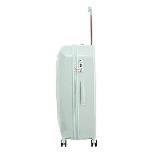 kensie Women's Gemstone Luggage Set, Mint, 20-Inch Carry-On