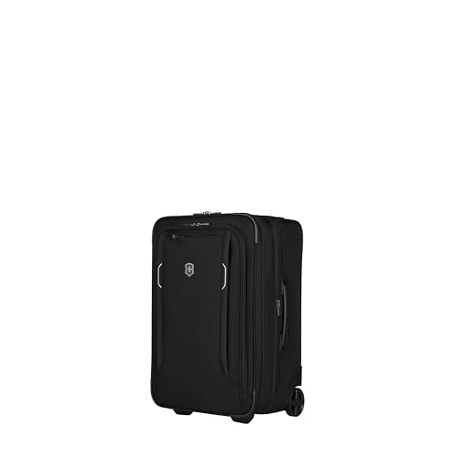 Victorinox Werks Traveler 6.0 Softside Upright Luggage, Black, Carry-On, Frequent Flyer (22")