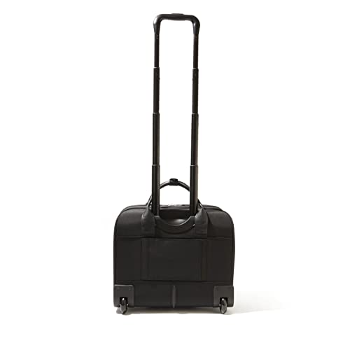 Baggallini 2 Wheel Tote Luggage - Lightweight Travel Weekender Carry-On