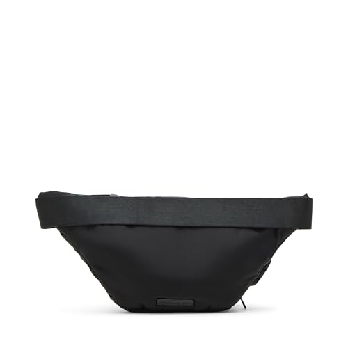 MADDEN GIRL BRANDO NYLON PADDED FANNY PACK, BLACK