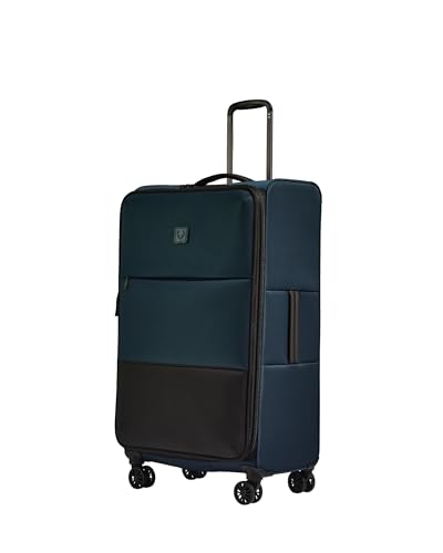 ANTLER Soft Stripe Large Checked Luggage, Indigo Blue, 31.9", 105-122L