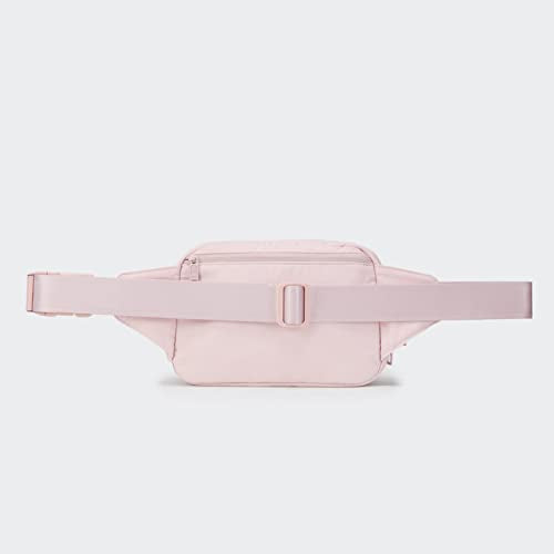 Pander Belt Bag Large 2L, Nylon Fanny Pack Purse for Women and Men with Adjustable Strap, Pink