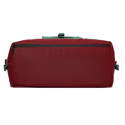 SUNNY BIRD Duffel with Utility Pouch, 40L Weekender Overnight Bag with Shoe Compartment for Travel and Sports (Greenboho)