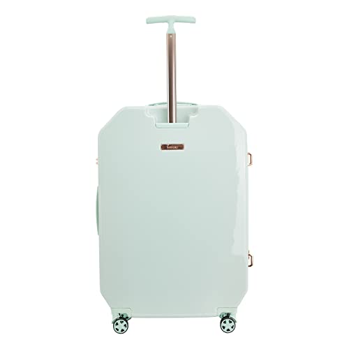 kensie Women's Gemstone Luggage Set, Mint, 20-Inch Carry-On
