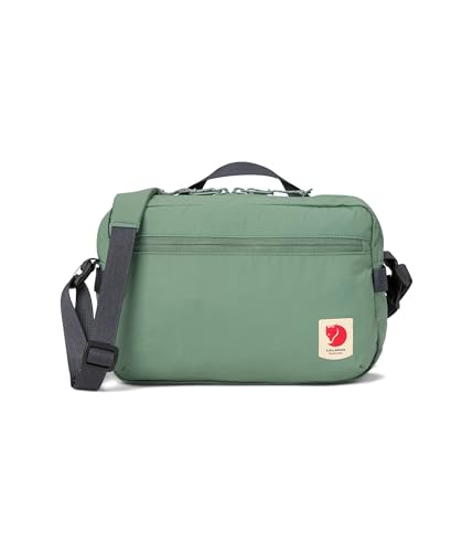 Fjällräven High Coast Crossbody - Water-Resistant Fabric, Compact Storage, Adjustable Strap - Travel, Patina Green, One Size
