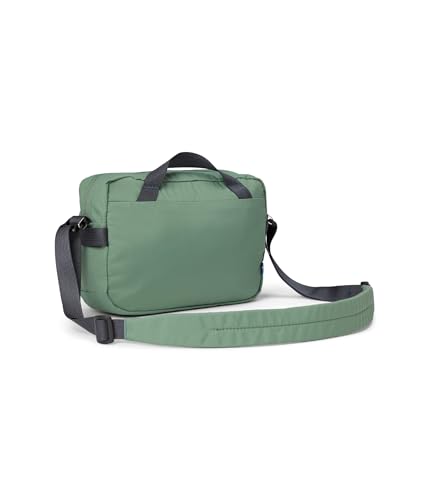 Fjällräven High Coast Crossbody - Water-Resistant Fabric, Compact Storage, Adjustable Strap - Travel, Patina Green, One Size