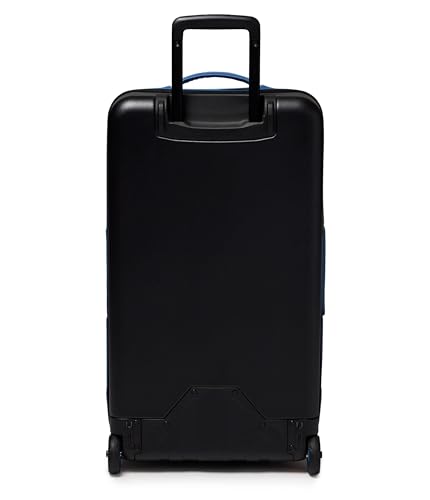 Jansport Good Latitude 95L Rolling Duffel Bag - Checked Bag, Heavy Duty Travel Suitcase with Wheels, TSA Lock & Polycarbonate Hard Shell Bottom, Elemental Blue