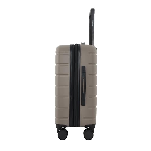 Wrangler Tall Trunk Luggage 4 Piece Set, Desert Taupe