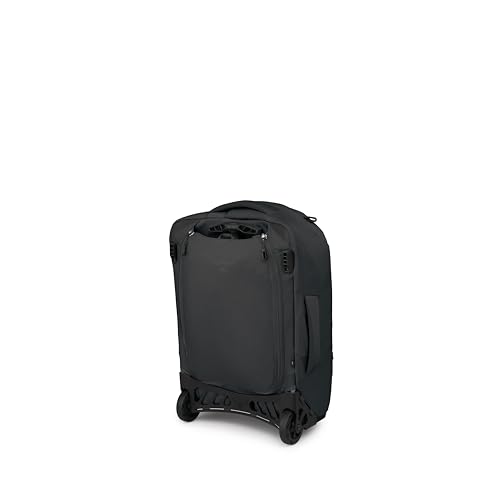 Osprey Farpoint Fairview 36L Wheeled Travel Pack - Carry On Luggage with Wheels - Rolling Backpack Travel Bag, Black