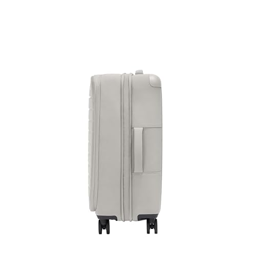 Away Softside Medium Checked Suitcase, 26 Inch Expandable Luggage For Men & Women, Durable Nylon Exterior, TSA Approved Lock, Ideal For Trips 1-2 Weeks, Cloud Gray