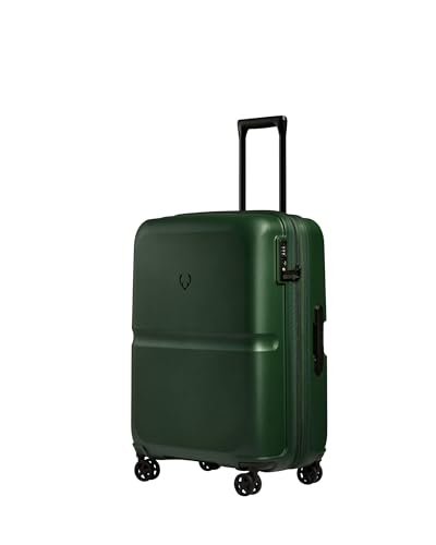 ANTLER Single Stripe Checked Medium Luggage, Green, 26x18x12, 89L