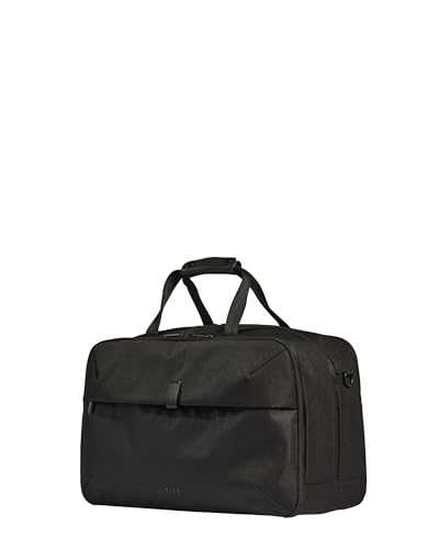 ANTLER Urban Light Overnight Bag, Black, Carry On Underseat, 11x17.7x7.9