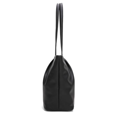 Montana West Tote Bag for Women Purses and Handbags Satchel Shoulder Handbags Top Handle Work Travel Laptop Trendy Large Black MBB-MWC-591BK