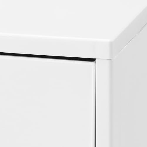 無印良品 MUJI 84425028 Recycled Polypropylene Storage Stocker, Extra Large, White Gray