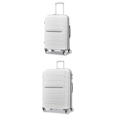 Samsonite Freeform Hardside Two-Piece Spinner Set (21"/28"), White
