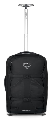 Osprey Farpoint Men's Wheeled Travel Pack 36L, Black