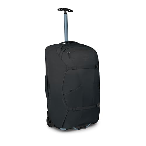 Osprey Farpoint Fairview 65L Wheeled Travel Pack - Rolling Backpack Travel Bag - Luggage with Wheels, Black