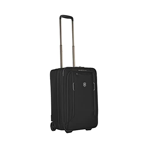 Victorinox Werks Traveler 6.0 Softside Upright Luggage, Black, Carry-On, Frequent Flyer (22")
