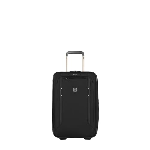 Victorinox Werks Traveler 6.0 Softside Upright Luggage, Black, Carry-On, Frequent Flyer (22")