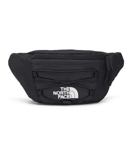 THE NORTH FACE Jester Lumbar Pack - Fanny Pack with Water Repellent Finish, 2.2 Liters, Crossbody Adjustable Strap, TNF Black-NPF, One Size