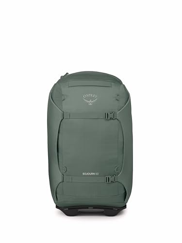 Osprey Sojourn 25"/60L Wheeled Travel Backpack with Harness, Koseret Green