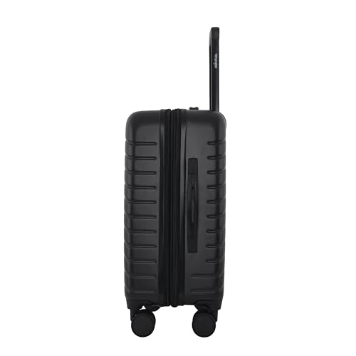 Wrangler Trunk Spinner Suitcase Set, Black, 2 Luggage & 2 Packing Cubes