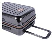 Harley-Davidson 22 in. Cruiser Hard Sided Expandable Wheeling Luggage, Black