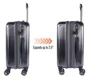 Harley-Davidson 30 in. Cruiser Hard Sided Expandable Wheeling Luggage, Charcoal