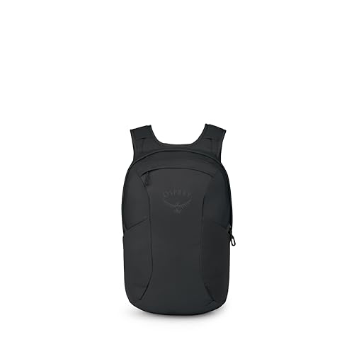 Osprey Farpoint Fairview Travel Daypack for Men and Women - Carry On Personal Item Backpack with Laptop Sleeve, Black