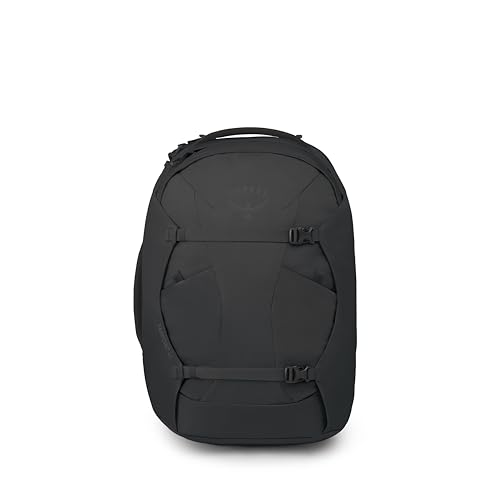 Osprey Farpoint 40L Men's Travel Backpack - Carry On Bag with Laptop Sleeve and Toiletry Pocket, Black