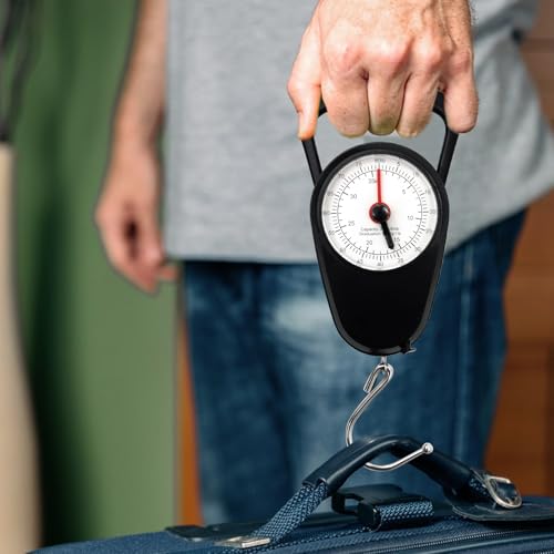 2PC Hand Luggage Weight Scale & Drawstring Bags for Travel Fish Suitcase