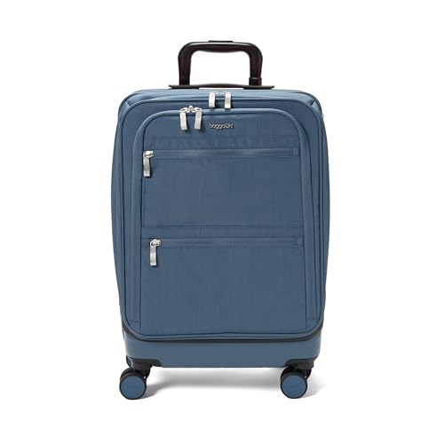 Baggallini Set Wave 22” 4 Wheel Hybrid Carry-On Luggage - Lightweight Carry On Suitcase with Wheels
